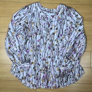 Liz Claiborne WOMEN floral tunic blouse